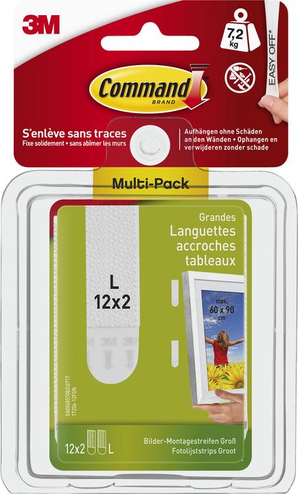 Produktbild Command Bilder-Montage Strips (7.20 kg)