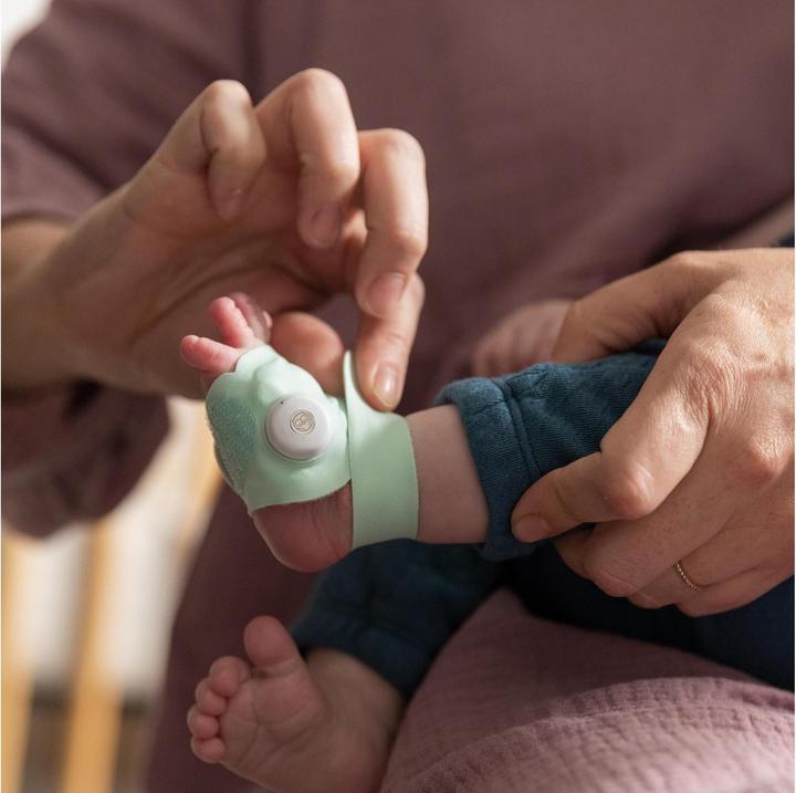 Immagine prodotto Owlet Smart Sock Plus (Audio del baby monitor, 50 m)