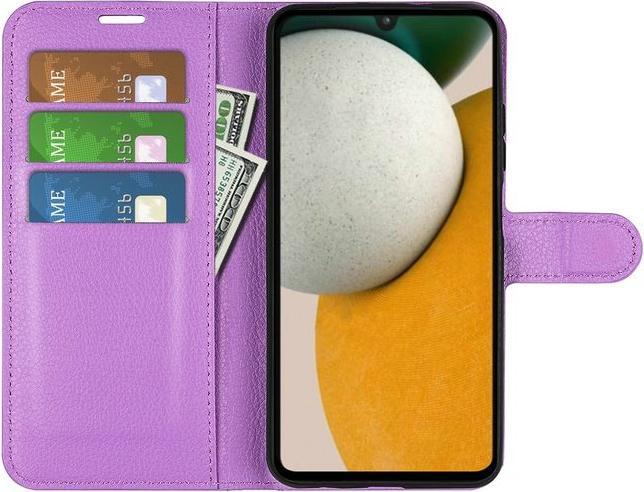 Produktbild MU Classic Litchi Leder Bookcover Series (Samsung Galaxy A15 5G)