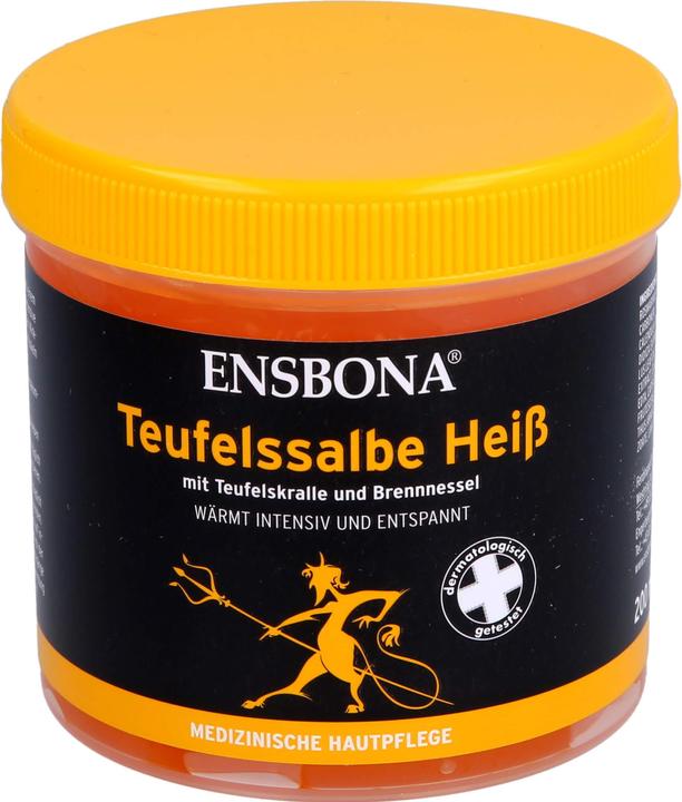 Ensbona Teufelssalbe heiss, 200 ml Salbe (Körpercreme, 200 ml)