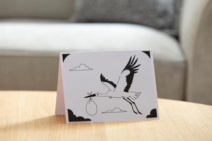 Image du produit Cricut Carte vierge Joy Gris/Noir (12 pcs)