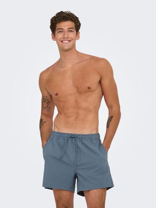 Immagine prodotto Only & Sons Onsted Life Solid Seersucker Swim Noos (L)
