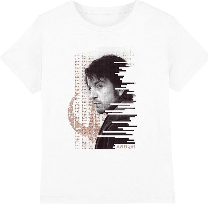 Actual product image Star Wars Childrens/Kids Redacted Andor T-Shirt (140)