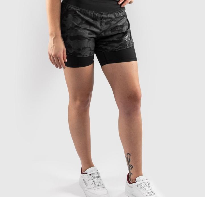 Immagine prodotto Venum Defender Hybrid Compression Shorts - Nero/Nero (M)