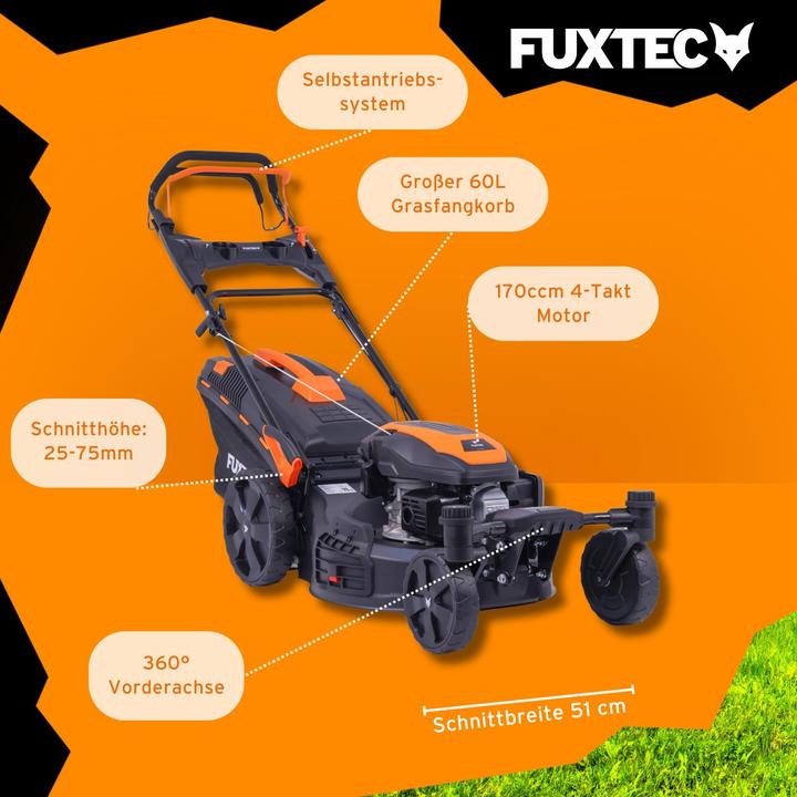 Immagine prodotto Fuxtec Zero Turn FX-RM5170agile (Benzina)