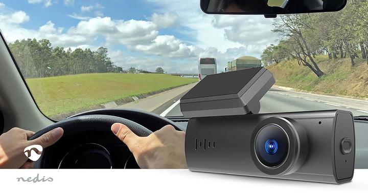 Produktbild Nedis Dash Cam - 1080p@30fps - 2 MPixel - LCD - Nachtsicht - Schwarz (Nachtsicht, WLAN, Full HD)
