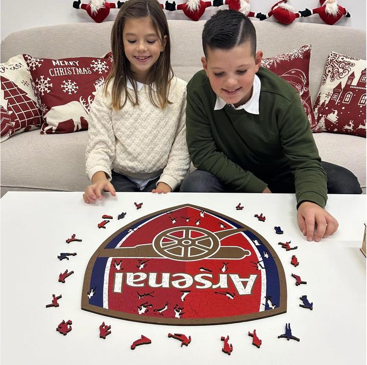 Image du produit Iconic Arsenal FC - Logo - Puzzle en bois Taille M (270 pièces) (270 pièces)