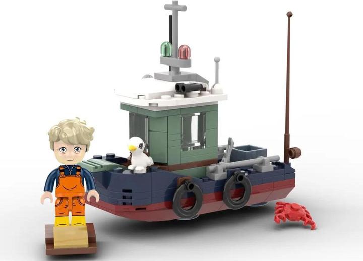 Actual product image Kiddicraft Fishing boat
