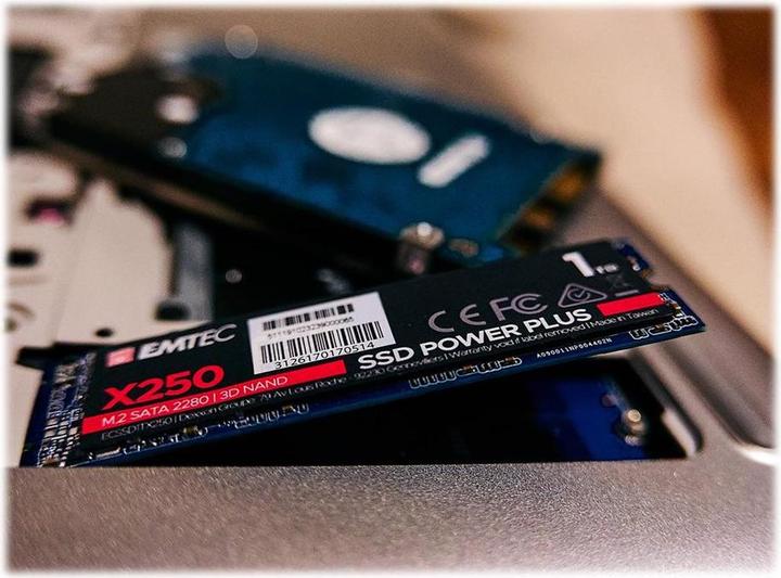 Actual product image Emtec X250 (1000 GB, M.2 2280)