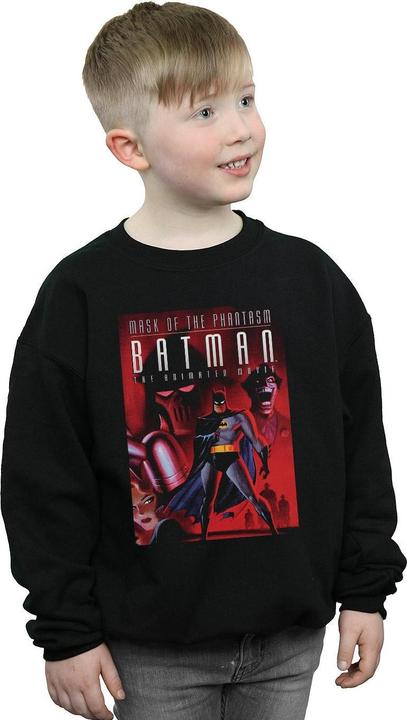 Actual product image Boys Batman Mask Of The Phantasm Sweatshirt (128)