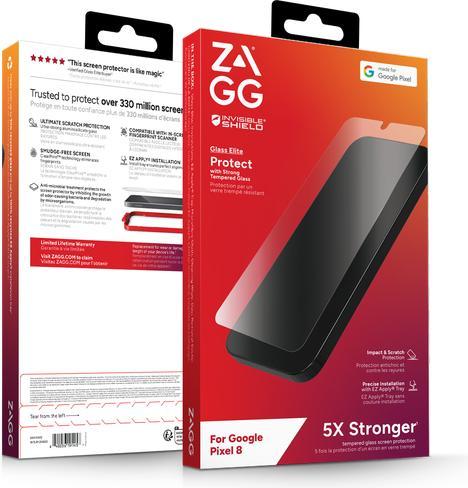 Productafbeelding Zagg Invisibleshield Glass Elite Am (1 Stuk, Google Pixel 8)