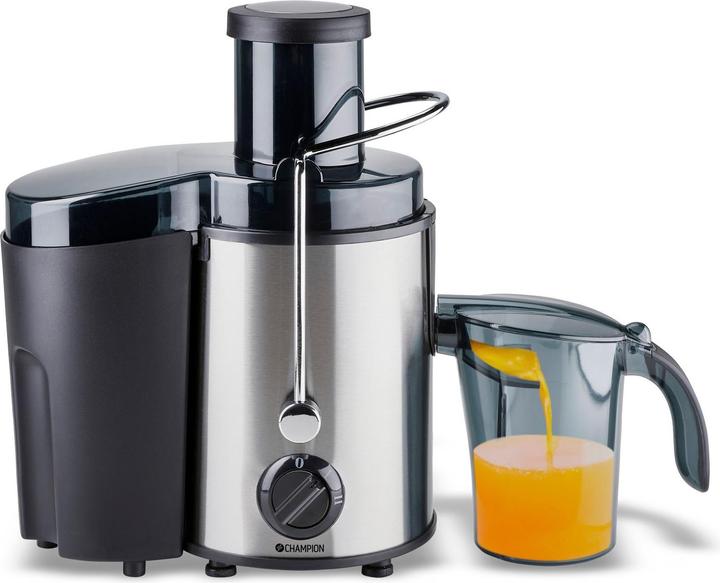 Produktbild Champion Rohsaftzentrifuge 0,6L 500W RS110 Schwarz (EU-Stecker)
