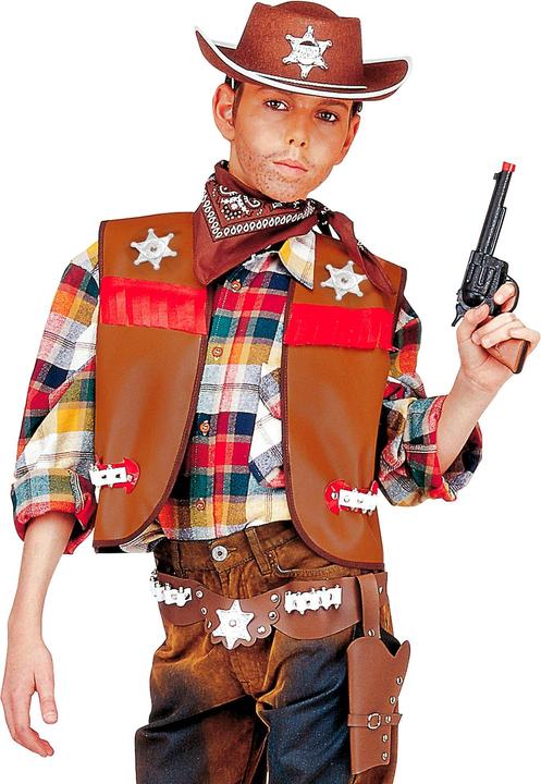Image du produit Widmann Costume Cowboy veste marron (140)