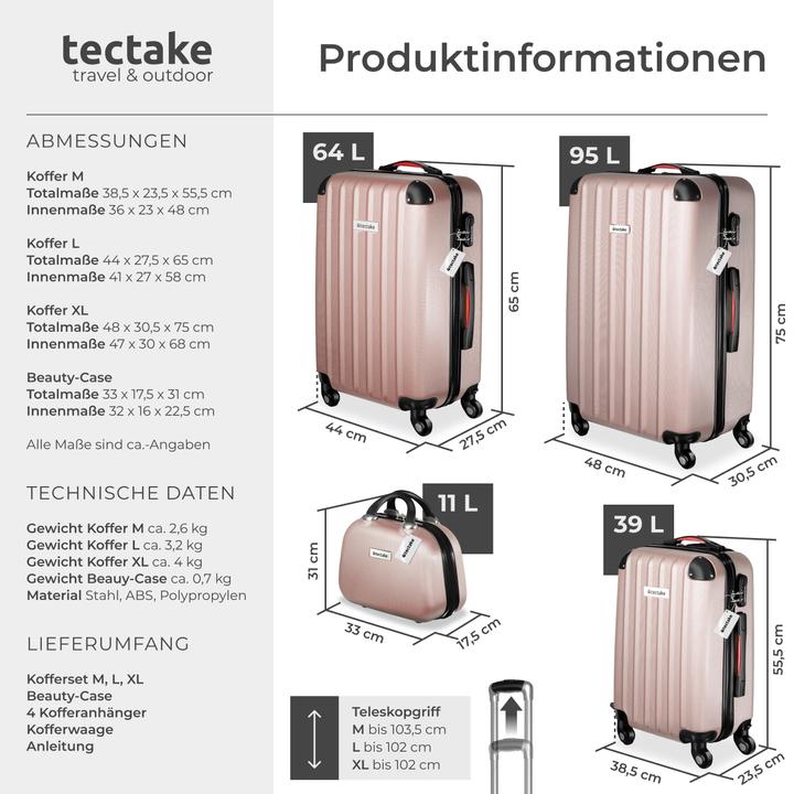 Actual product image tectake Cleo (95 l, L (90 - 115l))