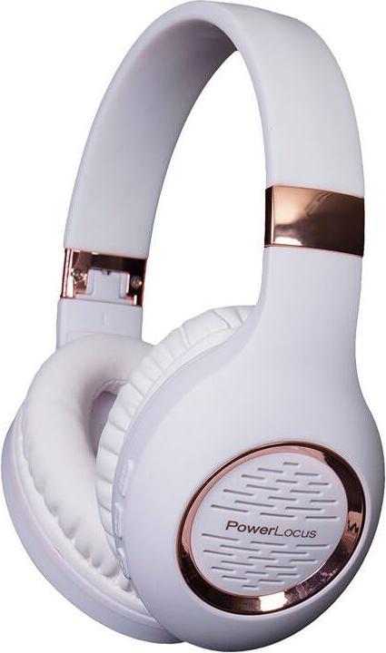 Produktbild PowerLocus Wireless Headphones P4 (white) (50 h, Kabellos)