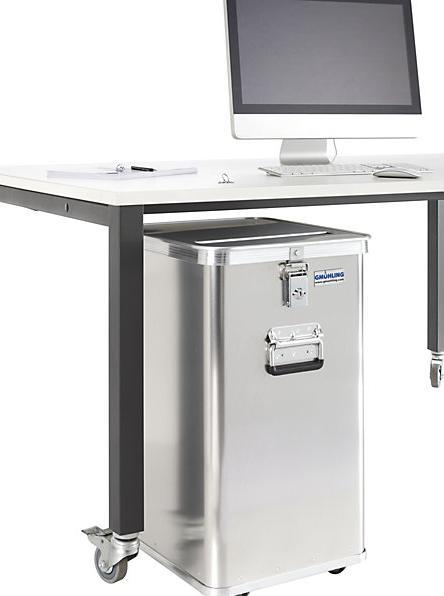 Immagine prodotto kaiserkraft Contenitore per lo smaltimento dei dati in alluminio
