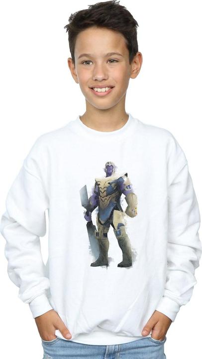 Produktbild Jungen Avengers Endgame Gemaltes Thanos Sweatshirt (140, 146)