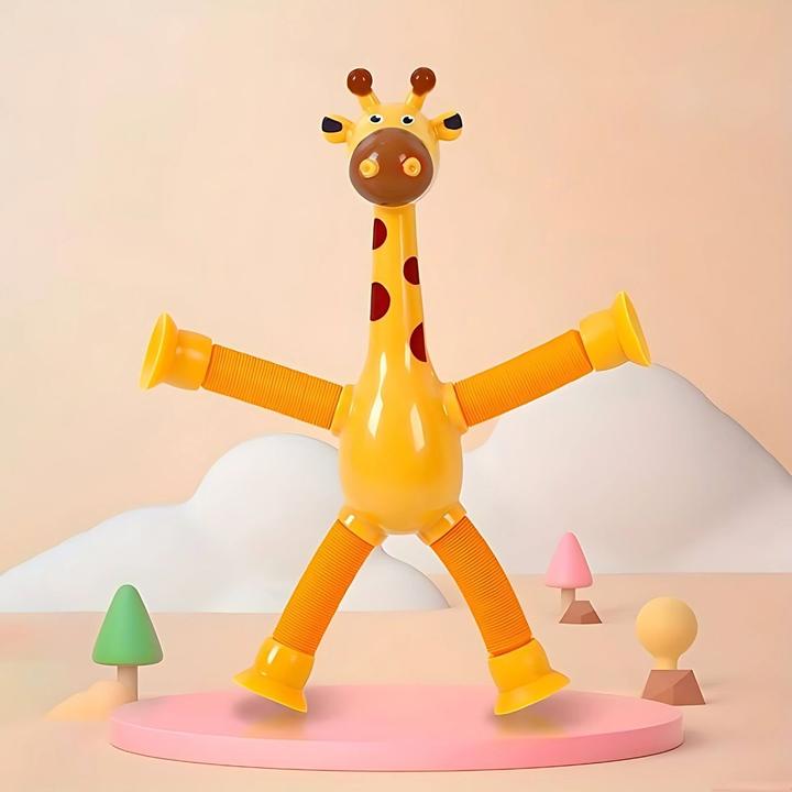 Milkii Girafe avec bras et jambes télescopiques