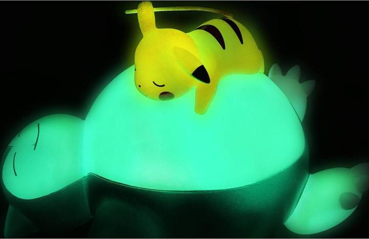 Produktbild Teknofun LED-Lampe Snorlax + Pikachu 18 cm (Touch,liegend)