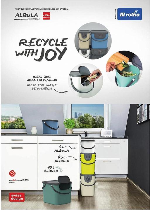 Produktbild Rotho Sortierkorb Albula 40L Cappuccino (40 l)