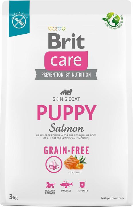Produktbild Brit Trockenfutter für Welpen und Junghunde aller Rassen (4 Wochen - 12 Monate). Care Dog Grain-Free (Welpe + Kitten, 1 Stk., 3000 g)