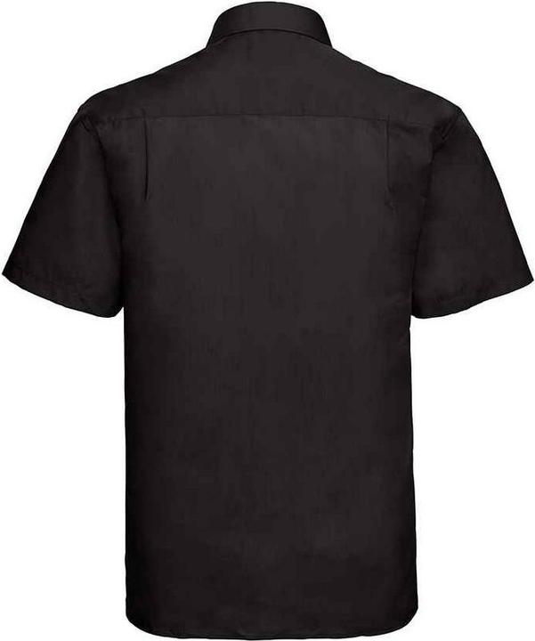 Actual product image Russell Mens Poplin Easy-Care Short-Sleeved Formal Shirt (18)