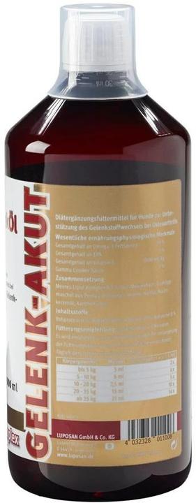 Immagine prodotto Luposan Integratore alimentare per cani Joint Oil, 1000 ml (1 pz., 1024 g)