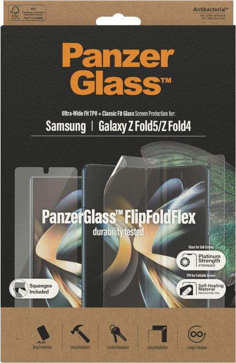 Actual product image PanzerGlass Ultra Wide Fit (1 Piece, Samsung Galaxy Z Fold4, Samsung Galaxy Z Fold5)