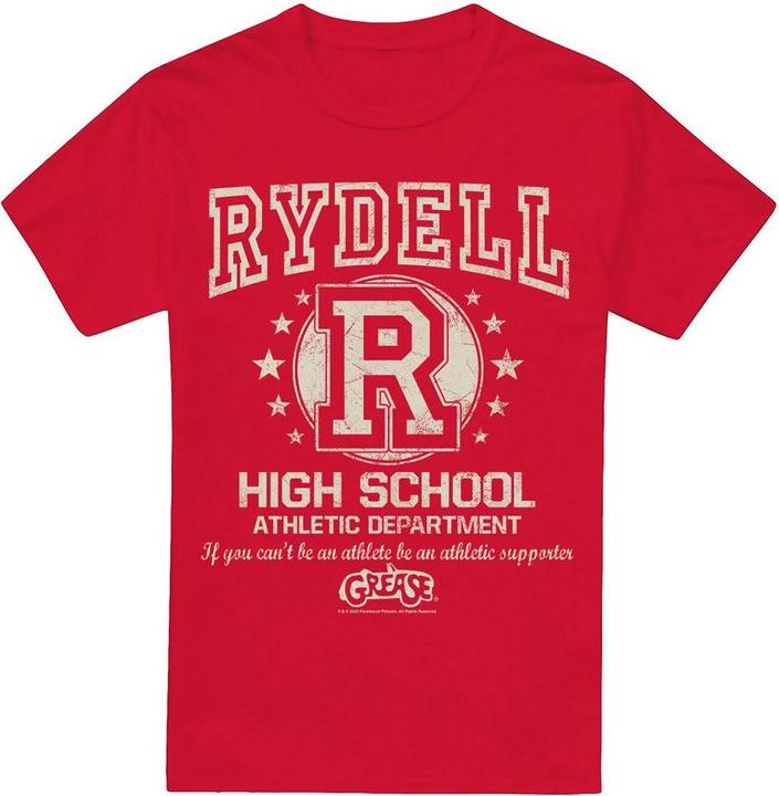 Actual product image Grease Mens Rydell High T-Shirt (4XL)