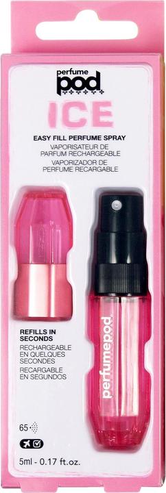 Actual product image Travalo Perfume POD Ice refillable perfume atomiser pink 5 ml (5 ml)