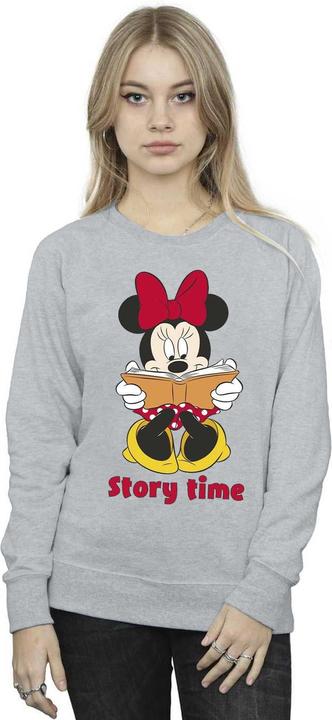 Actual product image Disney Womens/Ladies Minnie Mouse Story Time Sweatshirt (XL)