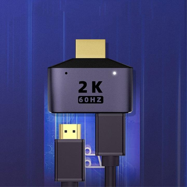 Produktbild Apfelkiste 2-in-1 HDMI Adapter Splitter Switch Konverter 1x Input / 2 x Output