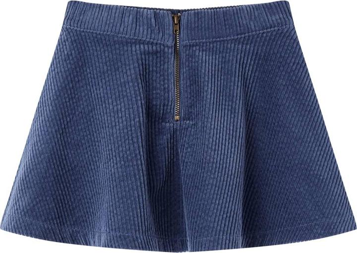 Produktbild VidaXL Kinderrock mit Taschen Cord Marineblau 104,Material: 100 (104)