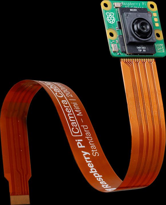 Actual product image Raspberry Pi Official AI Camera
