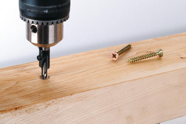 Produktbild wolfcraft wolfcraft 1 Vorbohrer mit Senker ø4,5x16mm (4.5 mm, 16 mm)