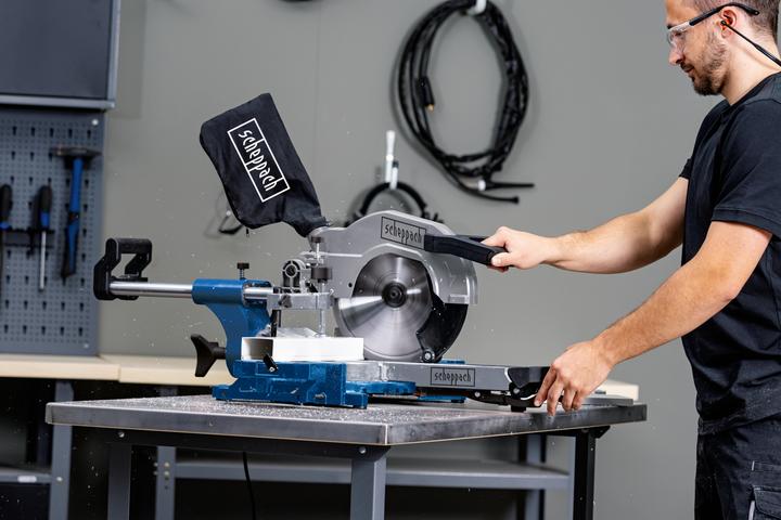 Actual product image Scheppach Multifunctional crosscut saw 255 mm incl. 2 speeds & multifunctional saw blade