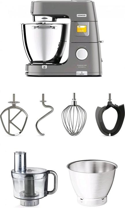 Image du produit Kenwood Chef Pâtissier XL en titane (1400 W)