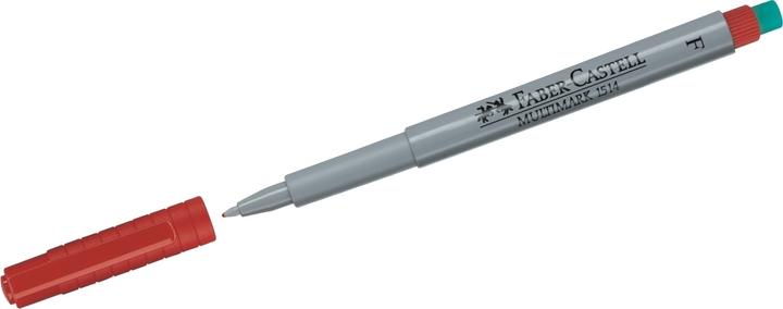 Produktbild Faber-Castell Overheadstift Multimark Non-Permanent (Rot, 0.60 mm, 1 x)