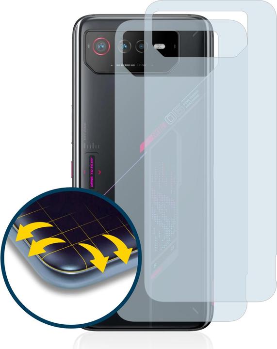 Produktbild BROTECT Full-Cover Displayschutz (2 Stück, Asus ROG Phone 6)