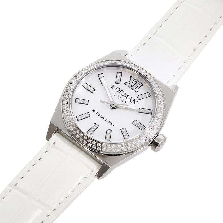 Image du produit Locman Italy Montre femme Stealth avec 153 diamants 1,76 ct. Réf. 0204 (Montre analogique, 33 mm)
