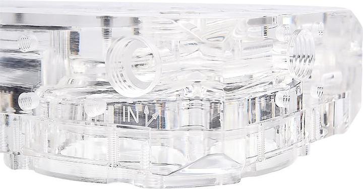 Actual product image Alphacool Ice Sheet D5 Dual Acrylic Attachment