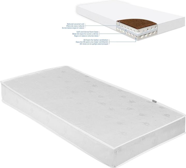 Produktbild Kikkaboo Babybett Matratze CocoCraft (120 x 60 cm)