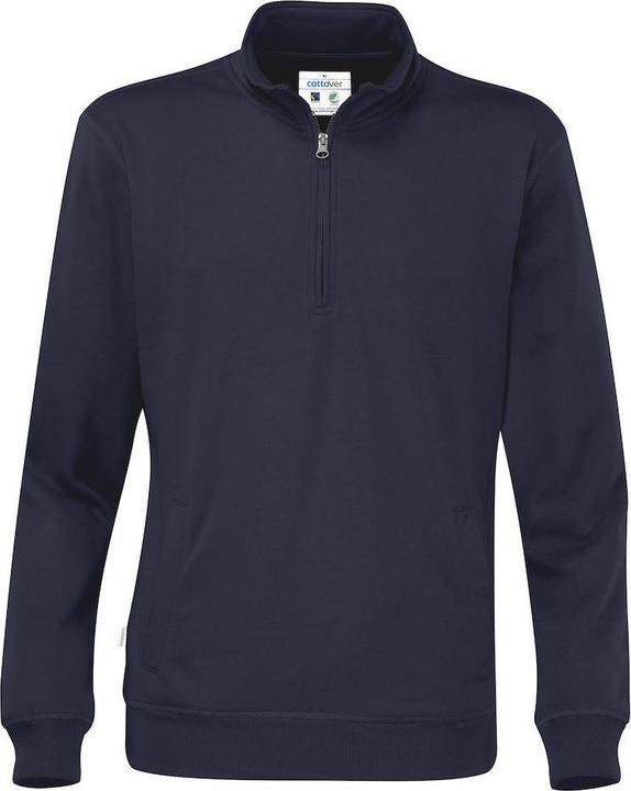 Produktbild Cottover Sweatshirt mit halbem Reissverschluss (XXL)