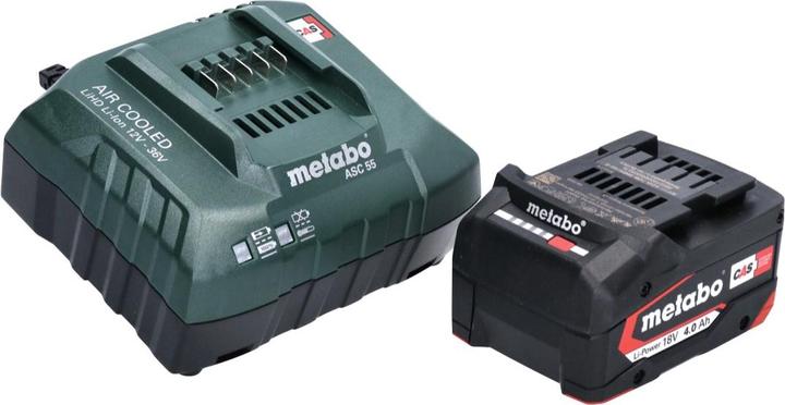 Immagine prodotto Metabo AK 18 Compressore multi batteria 18 V 11 bar + 1x batteria 4.0 Ah + caricabatterie (11 bar, 0 l)