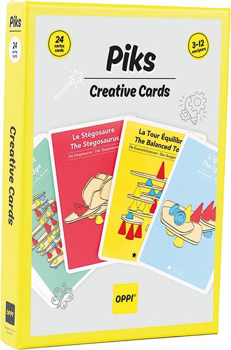 Immagine prodotto Oppi Piks Creative Cards 24 carte - Carte creative per bambini