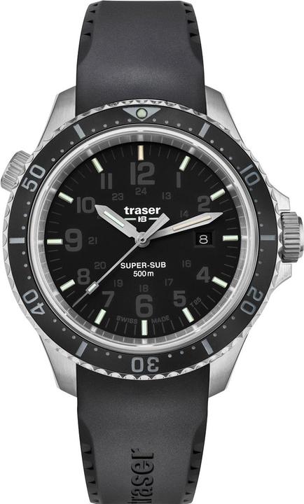 Actual product image Traser P67 SuperSub (Diving watch, 46 mm)