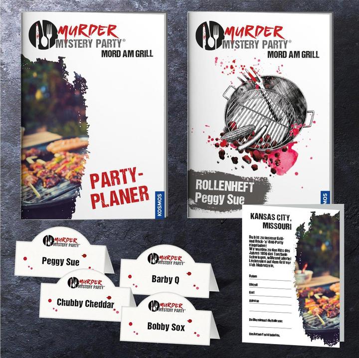 Produktbild Kosmos Murder Mystery Party - Mord am Grill (Deutsch)