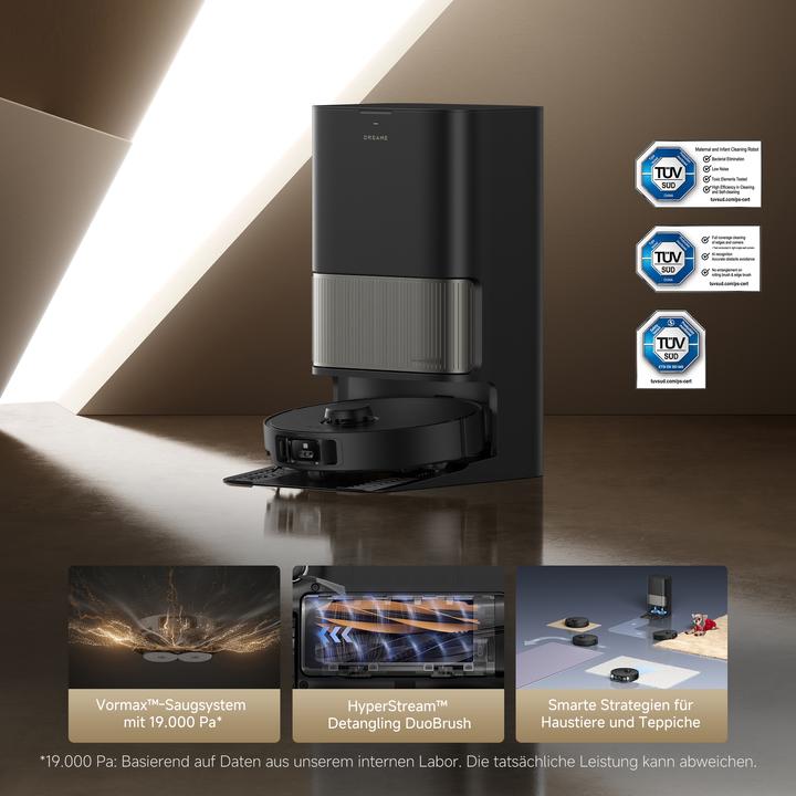 Image du produit Dreame L40s Pro Ultra Black (Robot d'aspiration et de nettoyage)