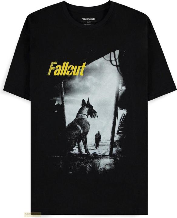 Difuzed Fallout - Vault 33 - Dogmeat - Short Sleeved T-shirt - M (M)