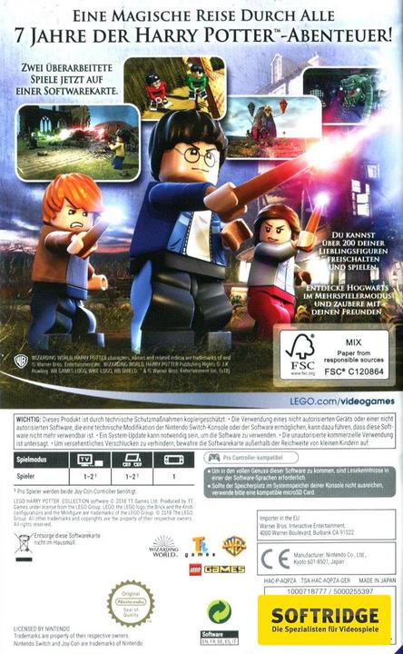 Produktbild WB Lego Harry Potter Collection (Switch, Multilingual)